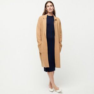 J. Crew Juliette collarless sweater-blazer